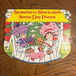 Strawberry Shortcake kids book | Strawberry Shortcake’s Sunny Day Poems | 1981